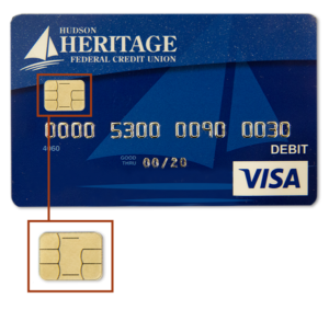 HHFCU card with chip